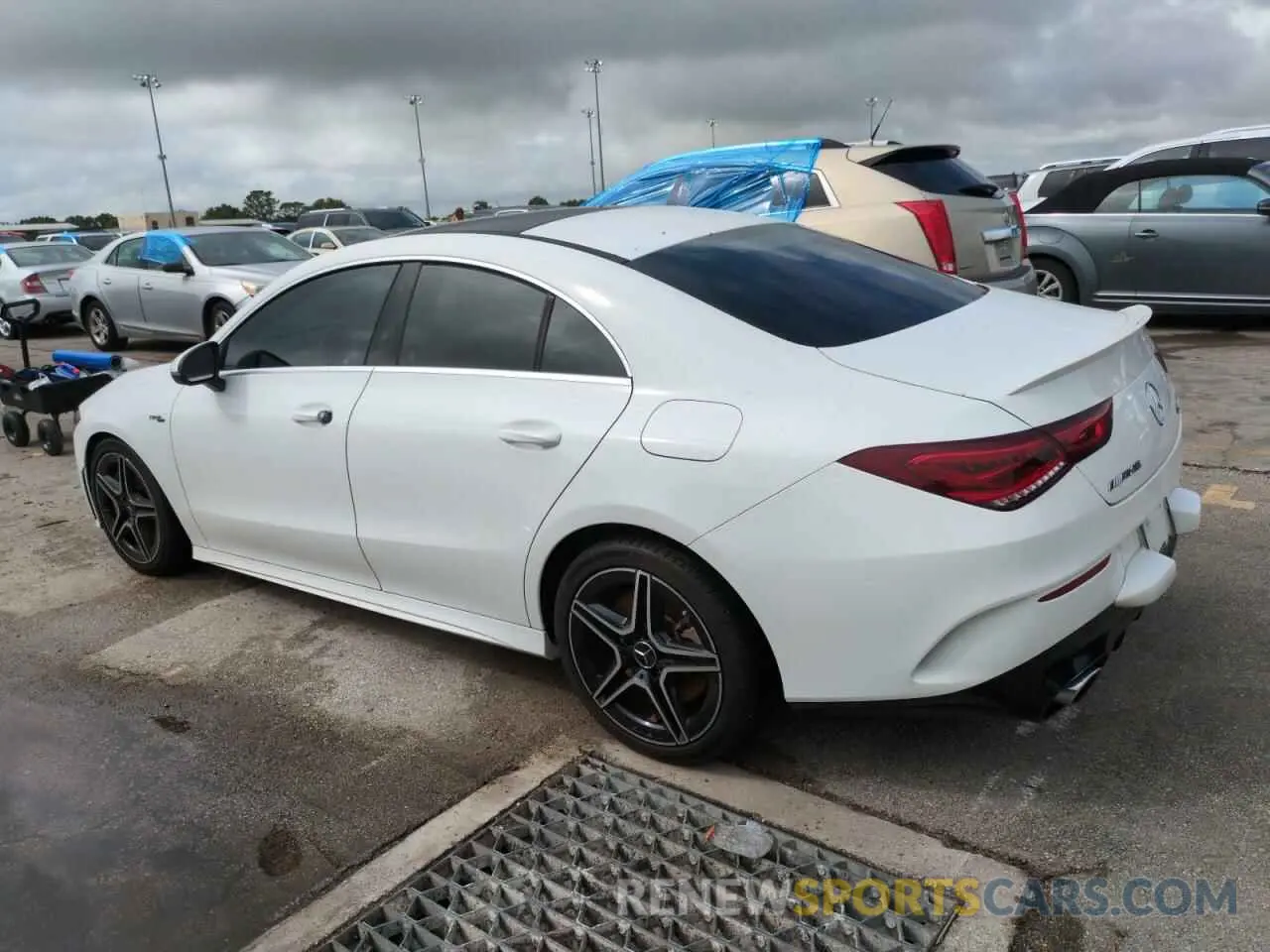 2 Photograph of a damaged car W1K5J5BB0NN320742 MERCEDES-BENZ CLA-CLASS 2022