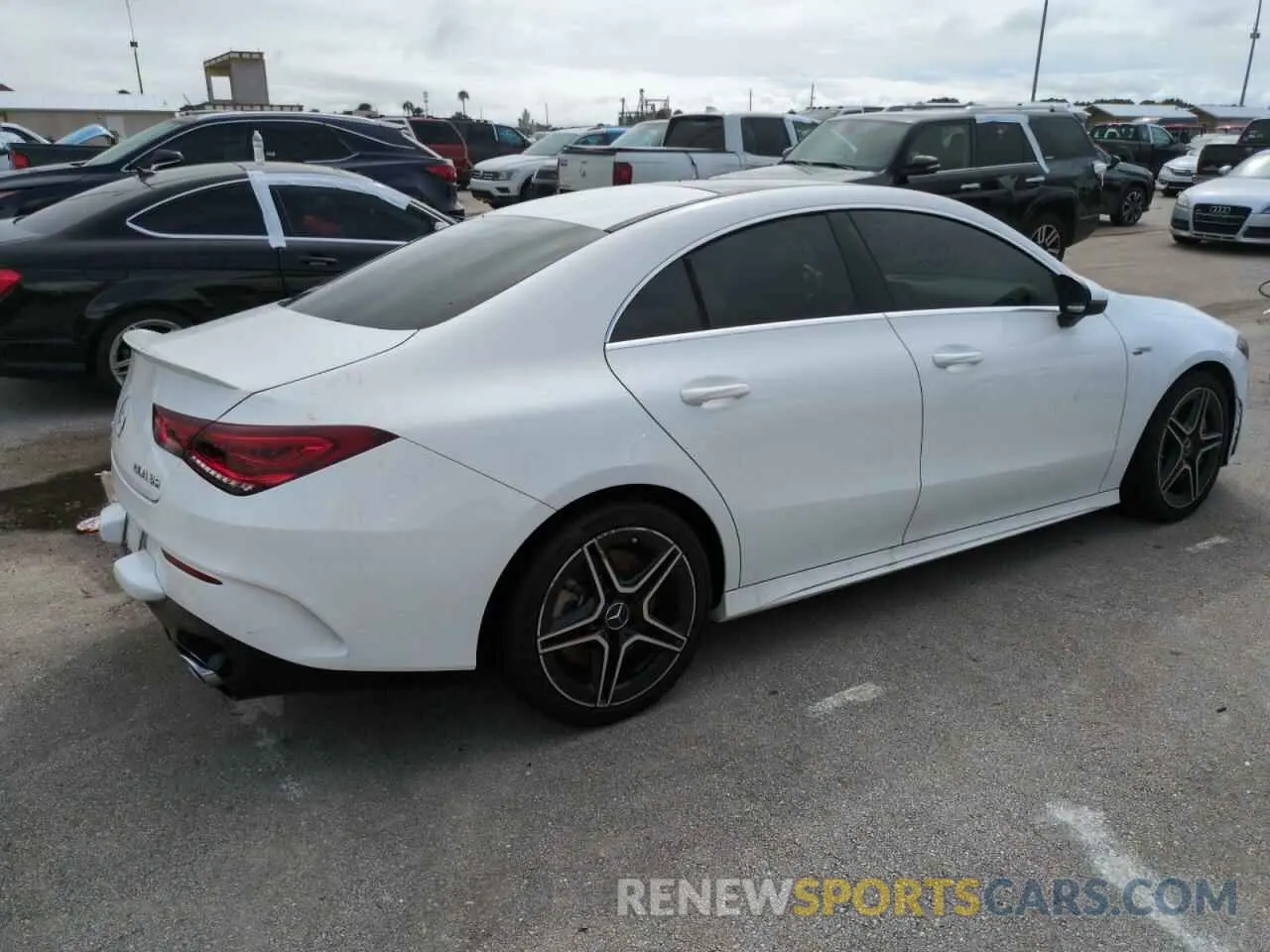 3 Photograph of a damaged car W1K5J5BB0NN320742 MERCEDES-BENZ CLA-CLASS 2022