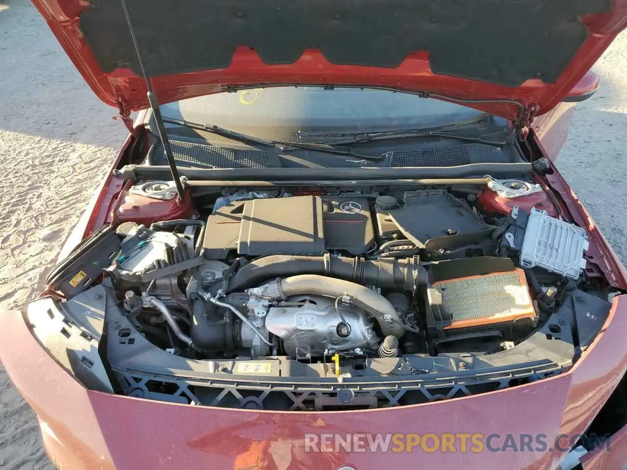 11 Photograph of a damaged car W1K5J5BB1NN287234 MERCEDES-BENZ CLA-CLASS 2022
