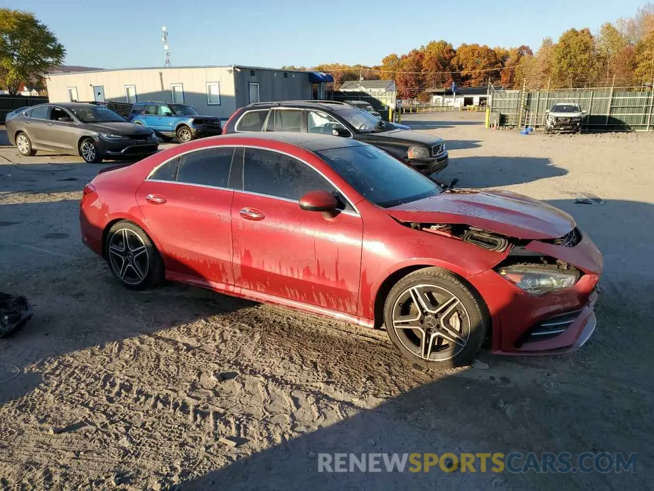 4 Photograph of a damaged car W1K5J5BB1NN287234 MERCEDES-BENZ CLA-CLASS 2022