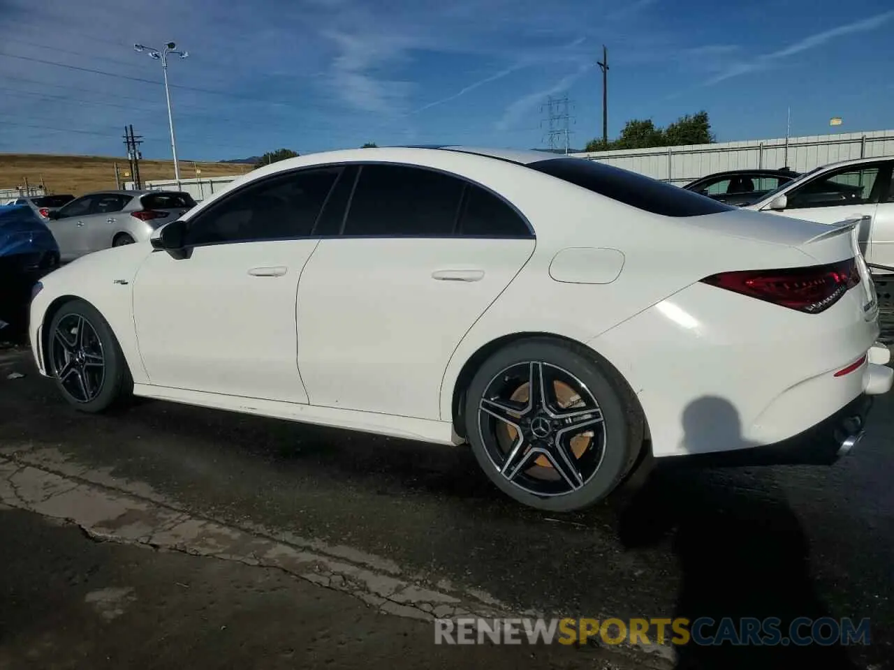 2 Photograph of a damaged car W1K5J5BB1NN297150 MERCEDES-BENZ CLA-CLASS 2022