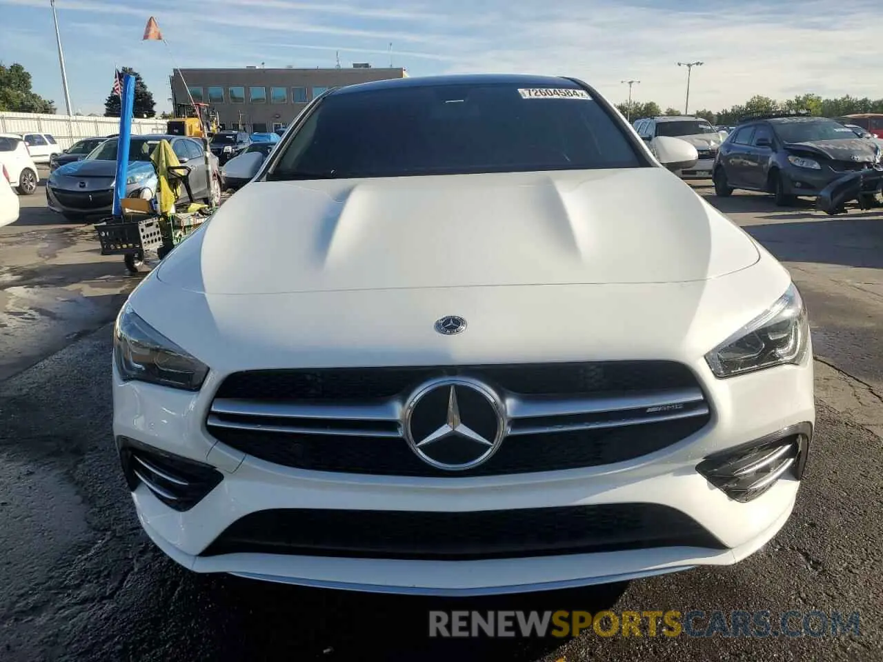 5 Photograph of a damaged car W1K5J5BB1NN297150 MERCEDES-BENZ CLA-CLASS 2022