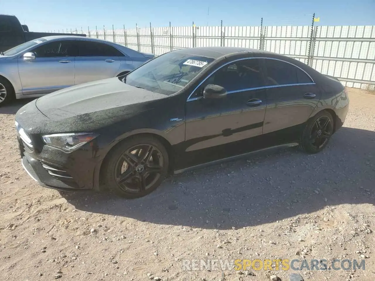 1 Photograph of a damaged car W1K5J5BB2NN216916 MERCEDES-BENZ CLA-CLASS 2022