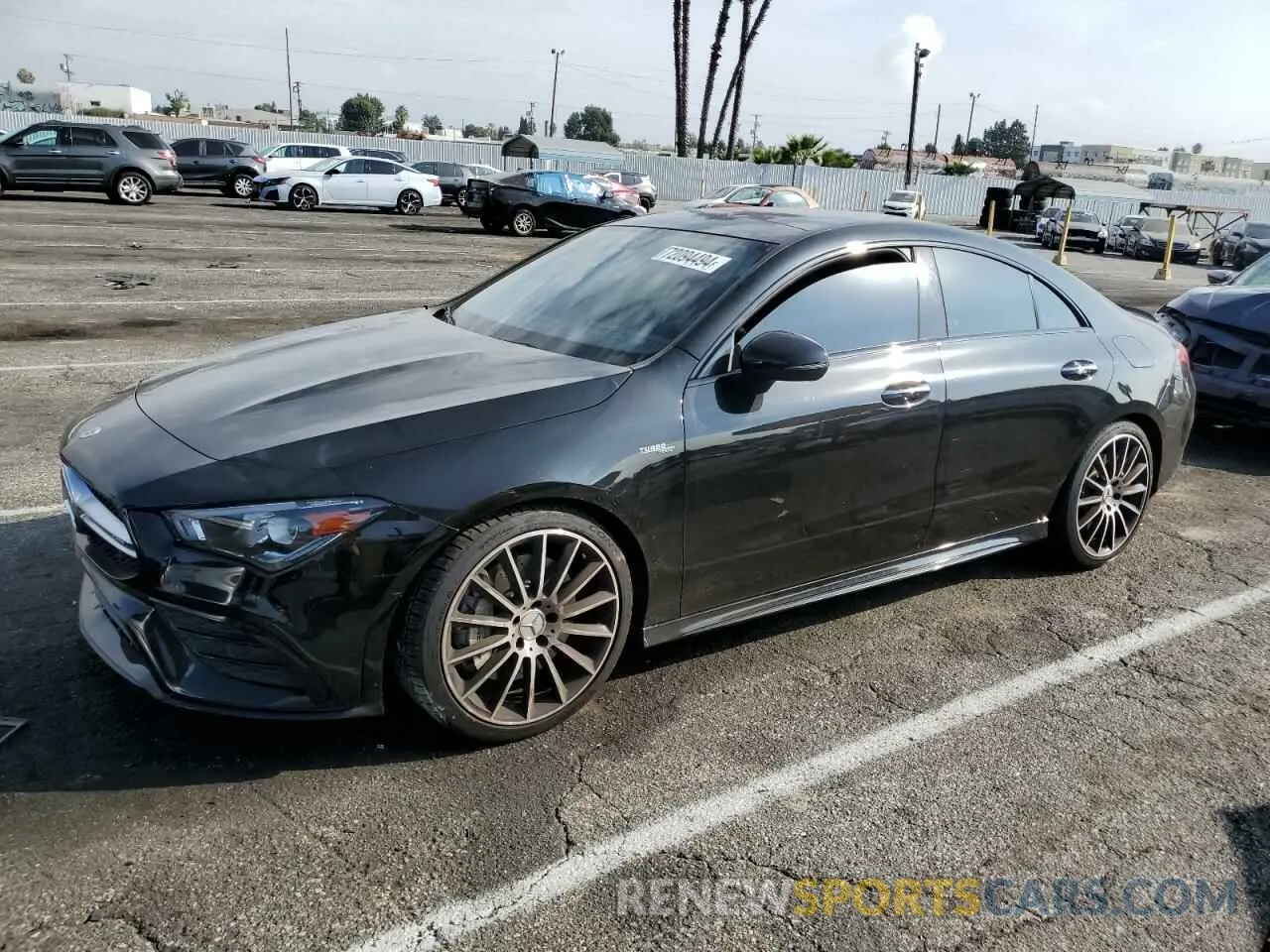1 Photograph of a damaged car W1K5J5BB8NN303431 MERCEDES-BENZ CLA-CLASS 2022