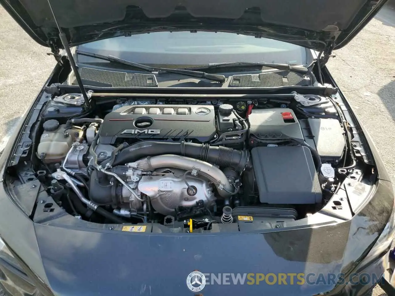 11 Photograph of a damaged car W1K5J5BB8NN303431 MERCEDES-BENZ CLA-CLASS 2022