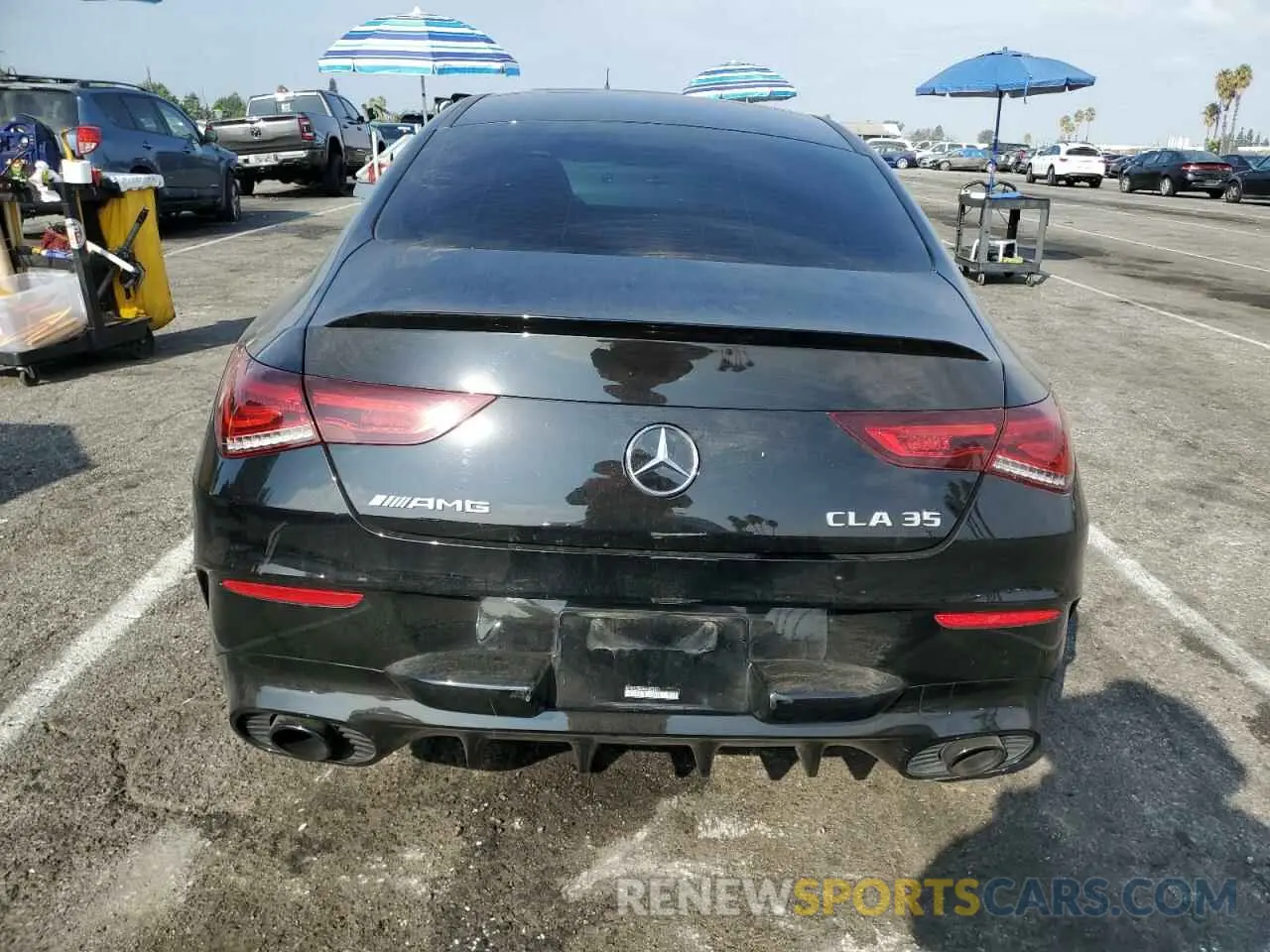 6 Photograph of a damaged car W1K5J5BB8NN303431 MERCEDES-BENZ CLA-CLASS 2022