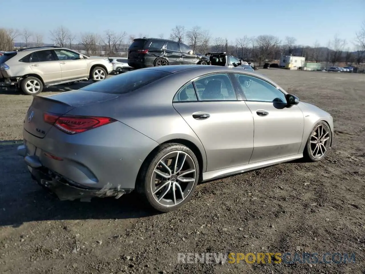 3 Photograph of a damaged car W1K5J5BB9NN288762 MERCEDES-BENZ CLA-CLASS 2022