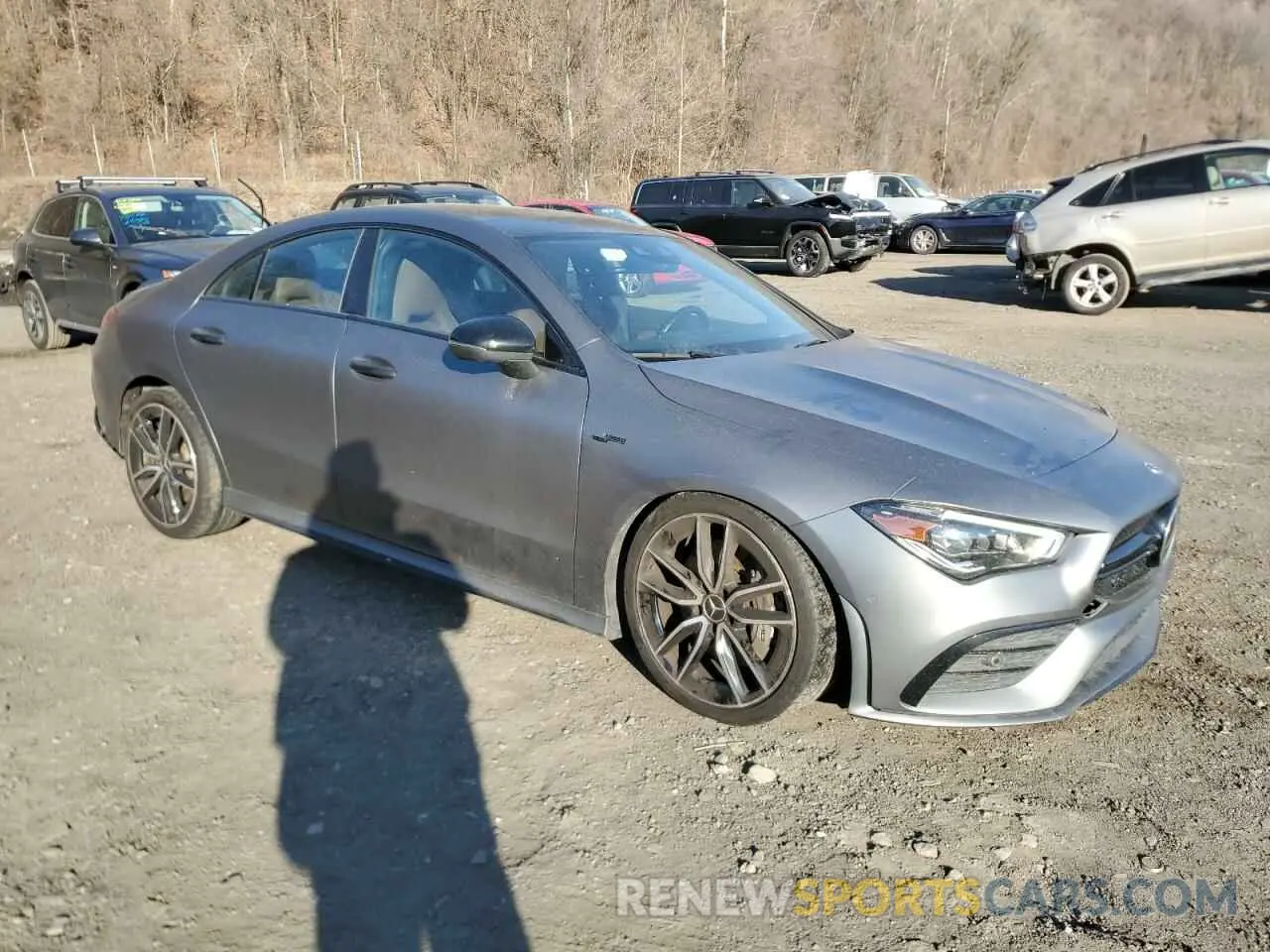 4 Photograph of a damaged car W1K5J5BB9NN288762 MERCEDES-BENZ CLA-CLASS 2022
