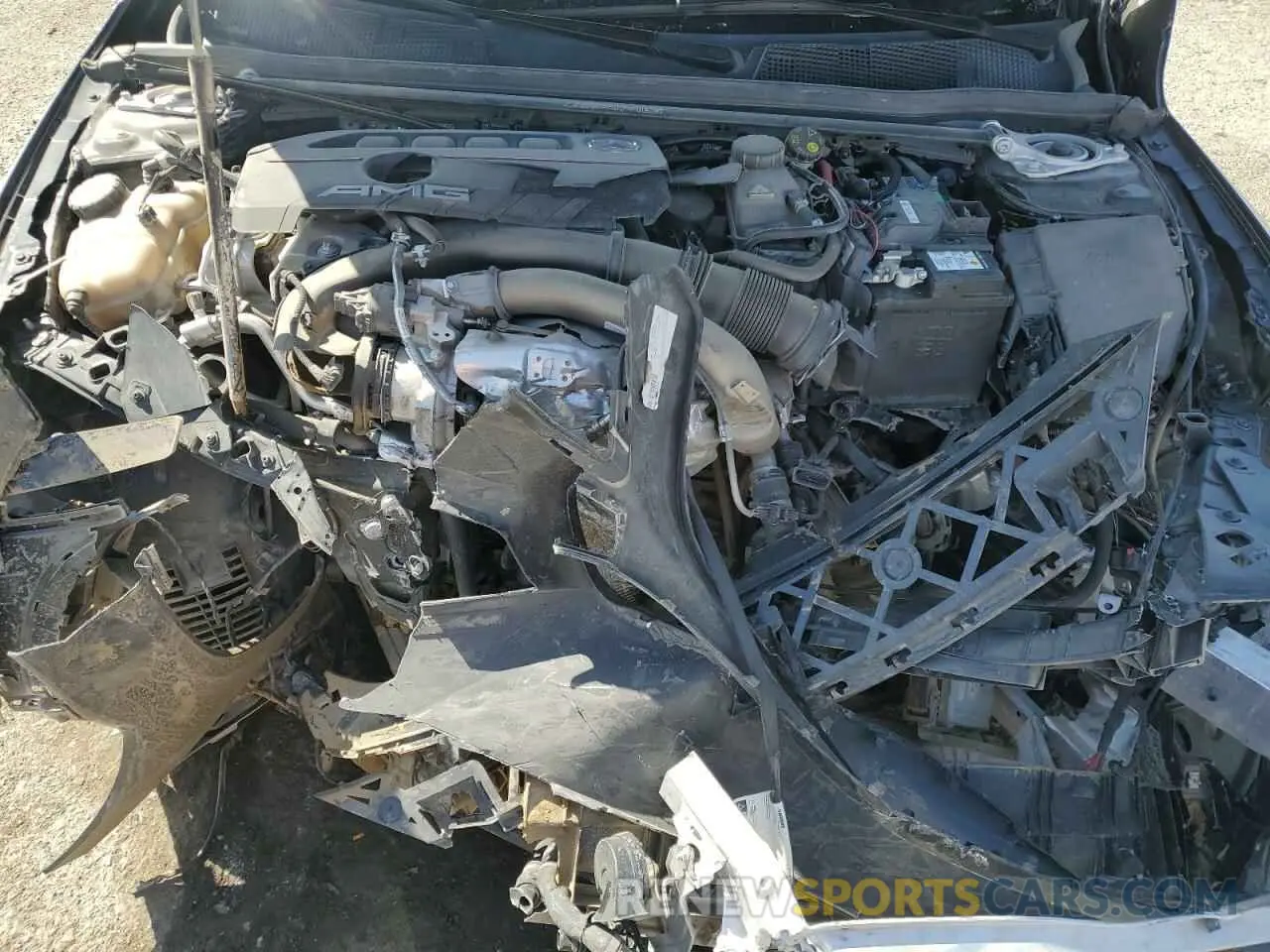 11 Photograph of a damaged car W1K5J5BB9NN297137 MERCEDES-BENZ CLA-CLASS 2022