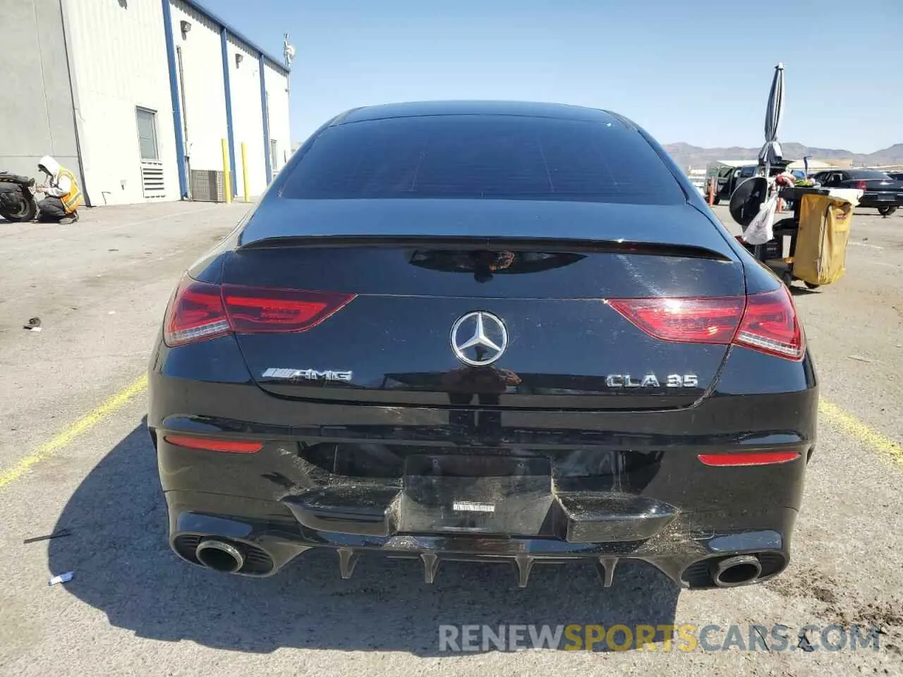 6 Photograph of a damaged car W1K5J5BB9NN297137 MERCEDES-BENZ CLA-CLASS 2022
