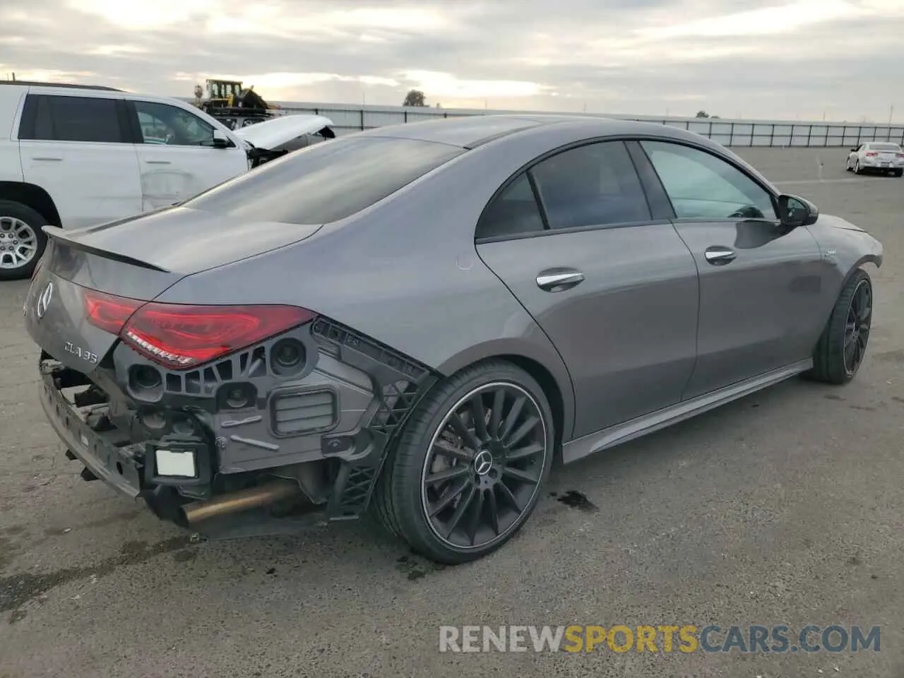 3 Photograph of a damaged car W1K5J5BBXNN296482 MERCEDES-BENZ CLA-CLASS 2022