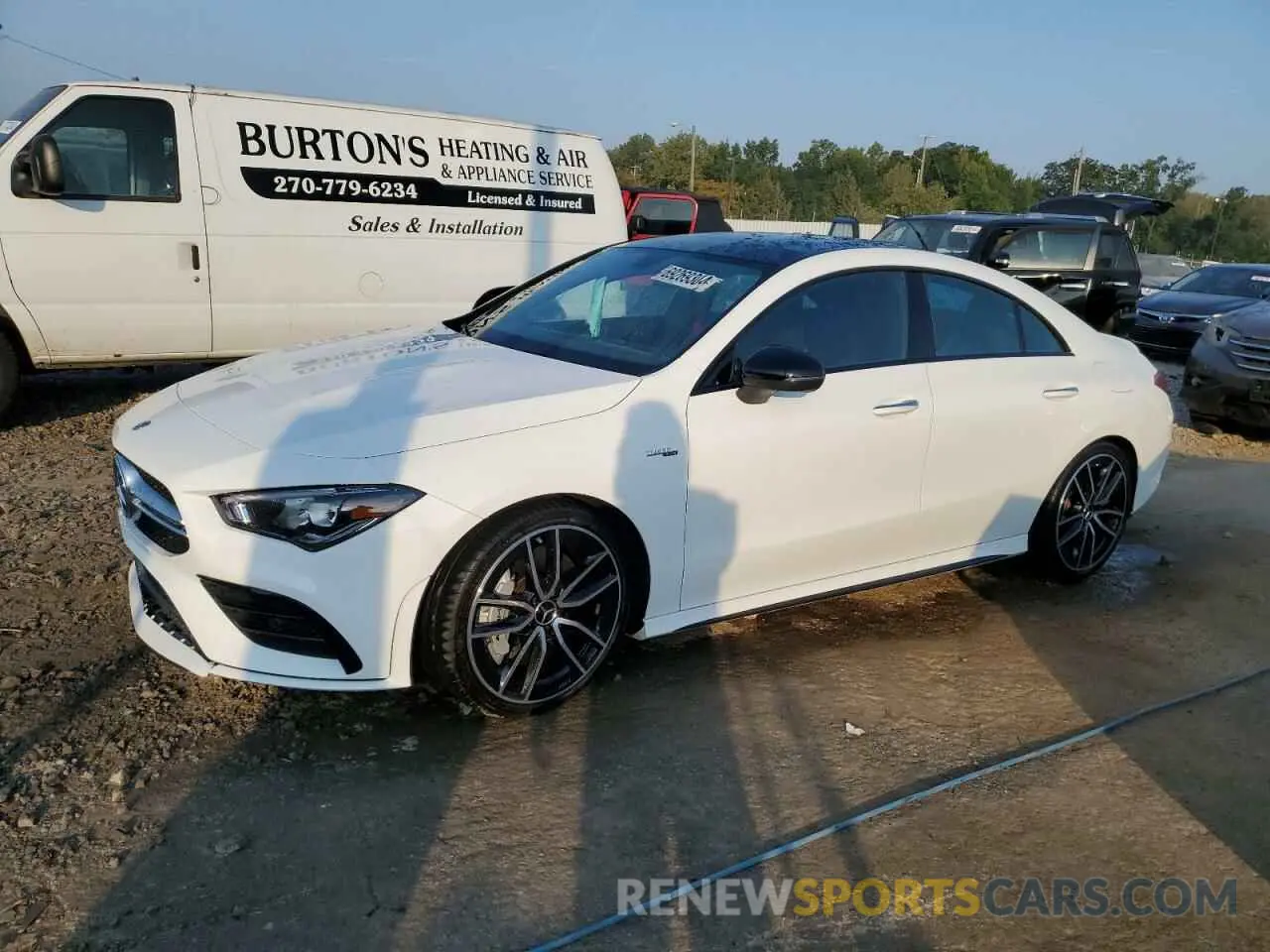 1 Photograph of a damaged car W1K5J5BBXNN319209 MERCEDES-BENZ CLA-CLASS 2022