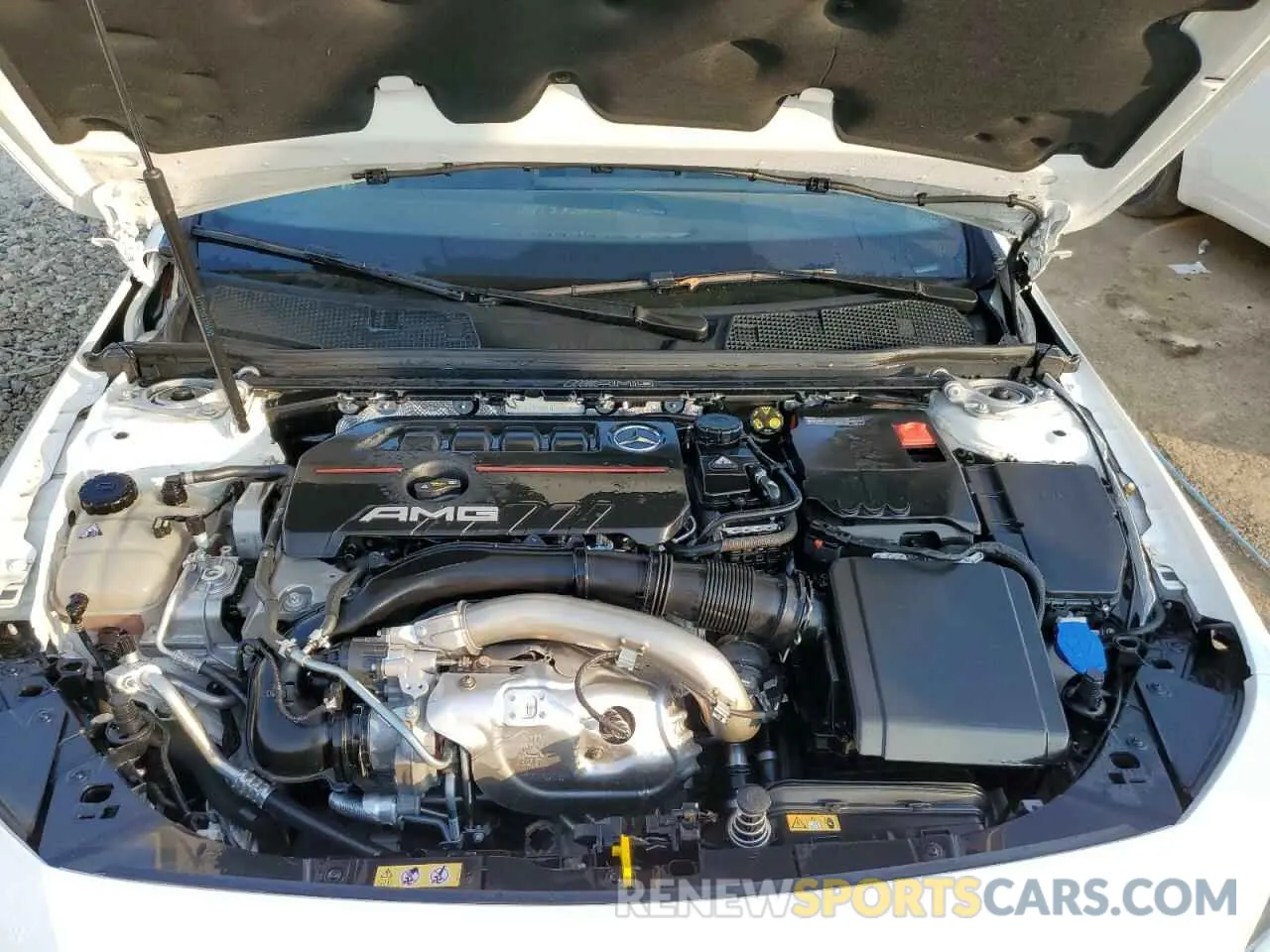 11 Photograph of a damaged car W1K5J5BBXNN319209 MERCEDES-BENZ CLA-CLASS 2022