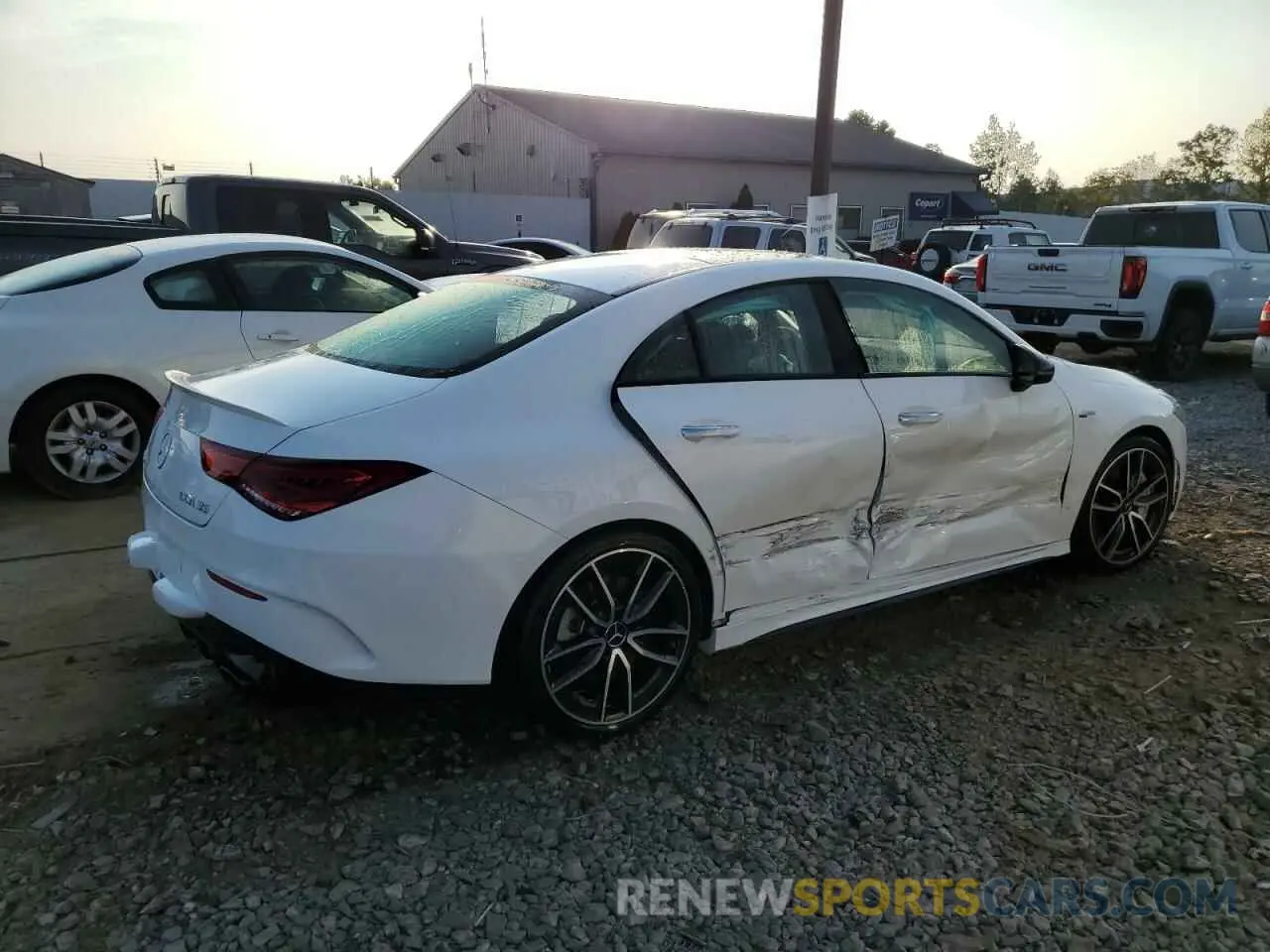 3 Photograph of a damaged car W1K5J5BBXNN319209 MERCEDES-BENZ CLA-CLASS 2022