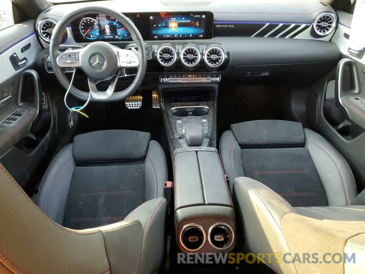 8 Photograph of a damaged car W1K5J5BBXNN319209 MERCEDES-BENZ CLA-CLASS 2022