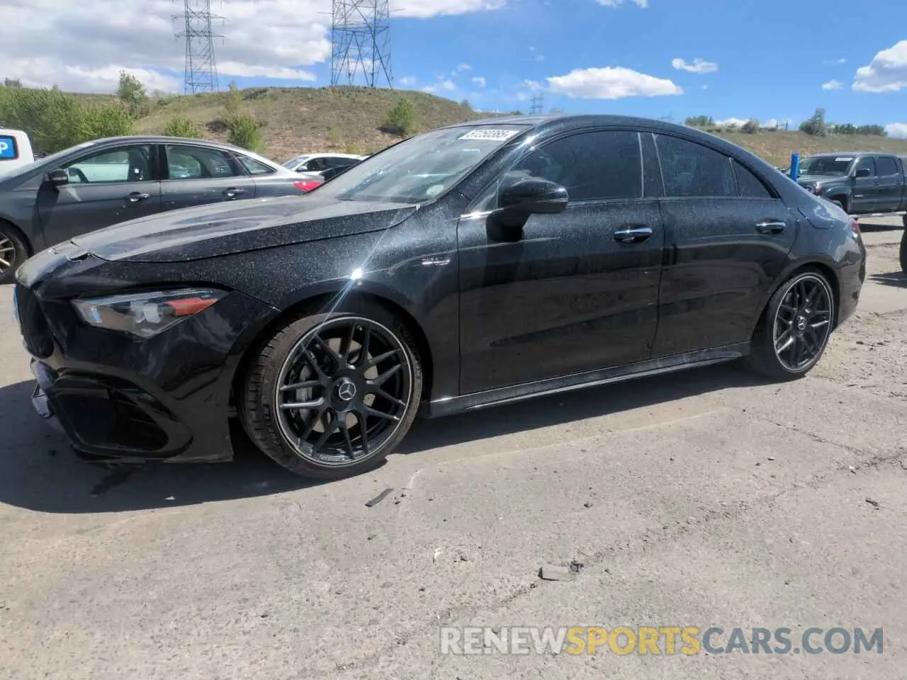 1 Photograph of a damaged car W1K5J5DB5NN288514 MERCEDES-BENZ CLA-CLASS 2022