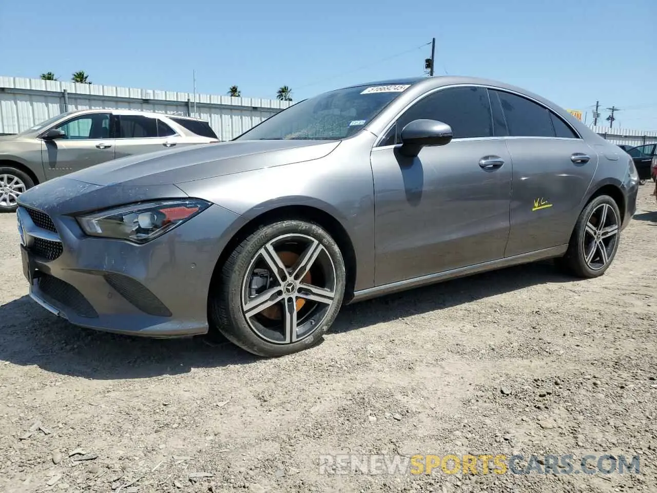 1 Photograph of a damaged car W1K5J4GB2PN380303 MERCEDES-BENZ CLA-CLASS 2023