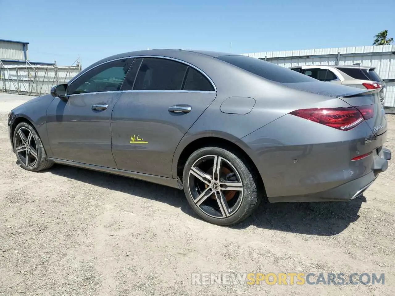 2 Photograph of a damaged car W1K5J4GB2PN380303 MERCEDES-BENZ CLA-CLASS 2023
