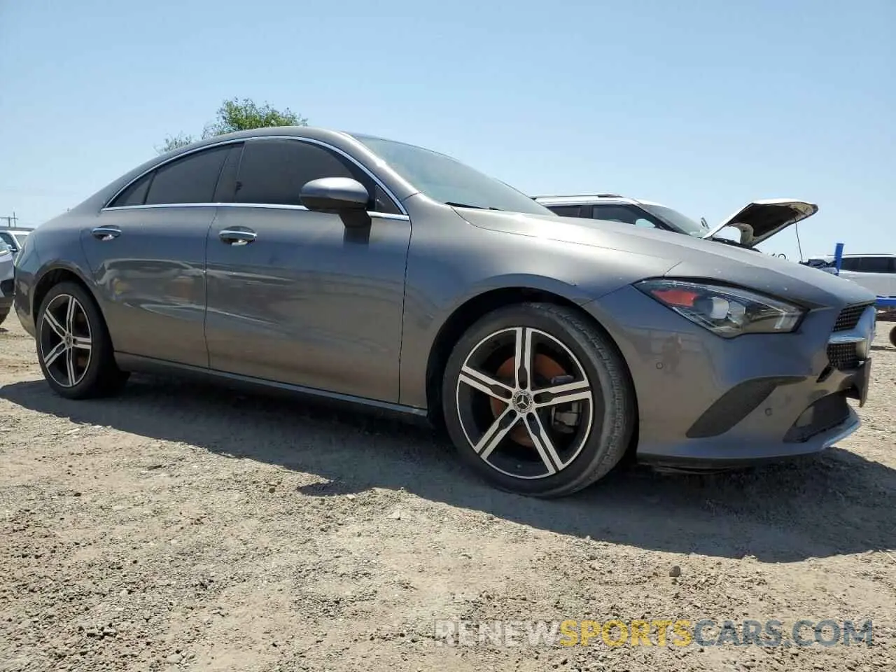 4 Photograph of a damaged car W1K5J4GB2PN380303 MERCEDES-BENZ CLA-CLASS 2023