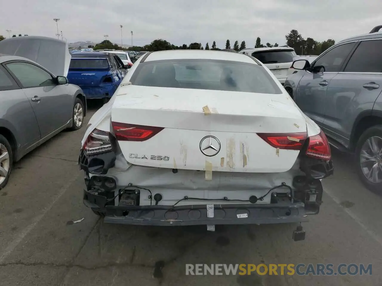 6 Photograph of a damaged car W1K5J4GB3PN354115 MERCEDES-BENZ CLA-CLASS 2023