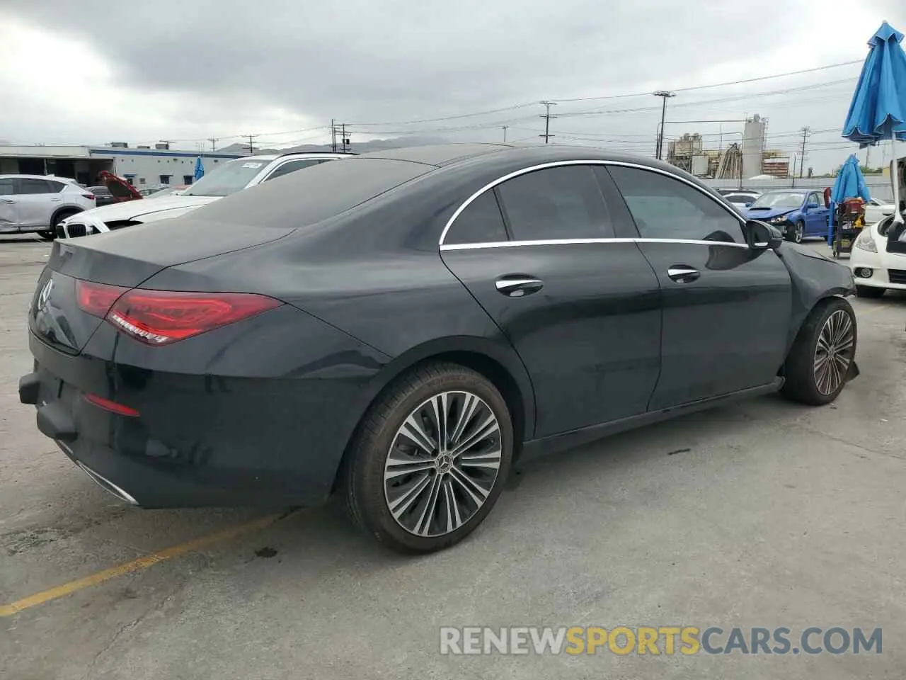 3 Photograph of a damaged car W1K5J4GB3PN406746 MERCEDES-BENZ CLA-CLASS 2023