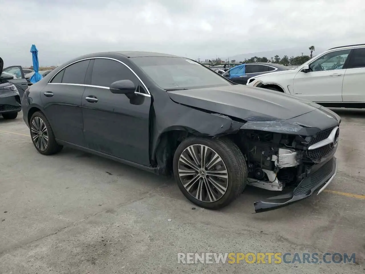 4 Photograph of a damaged car W1K5J4GB3PN406746 MERCEDES-BENZ CLA-CLASS 2023