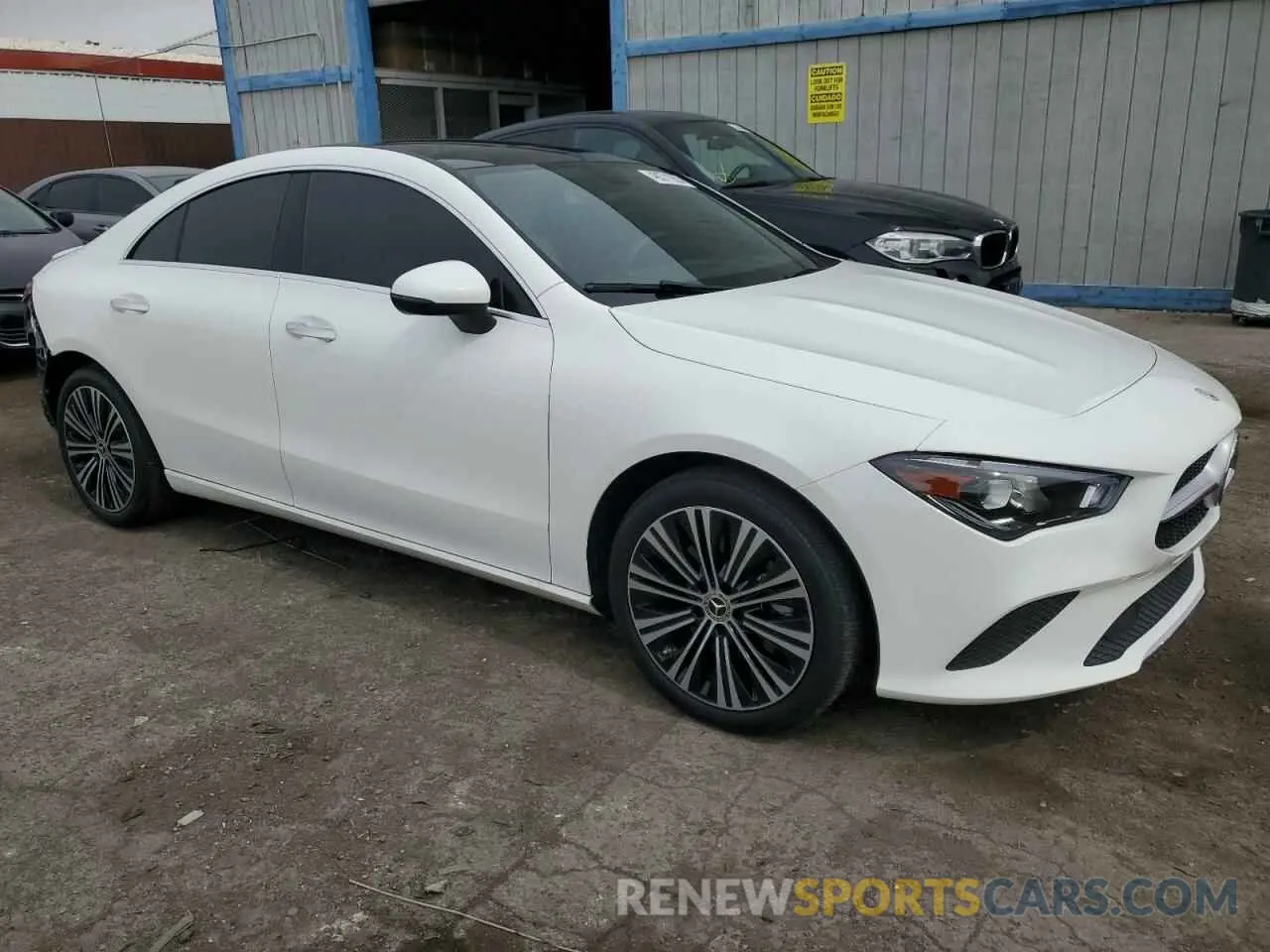 4 Photograph of a damaged car W1K5J4GB4PN362160 MERCEDES-BENZ CLA-CLASS 2023