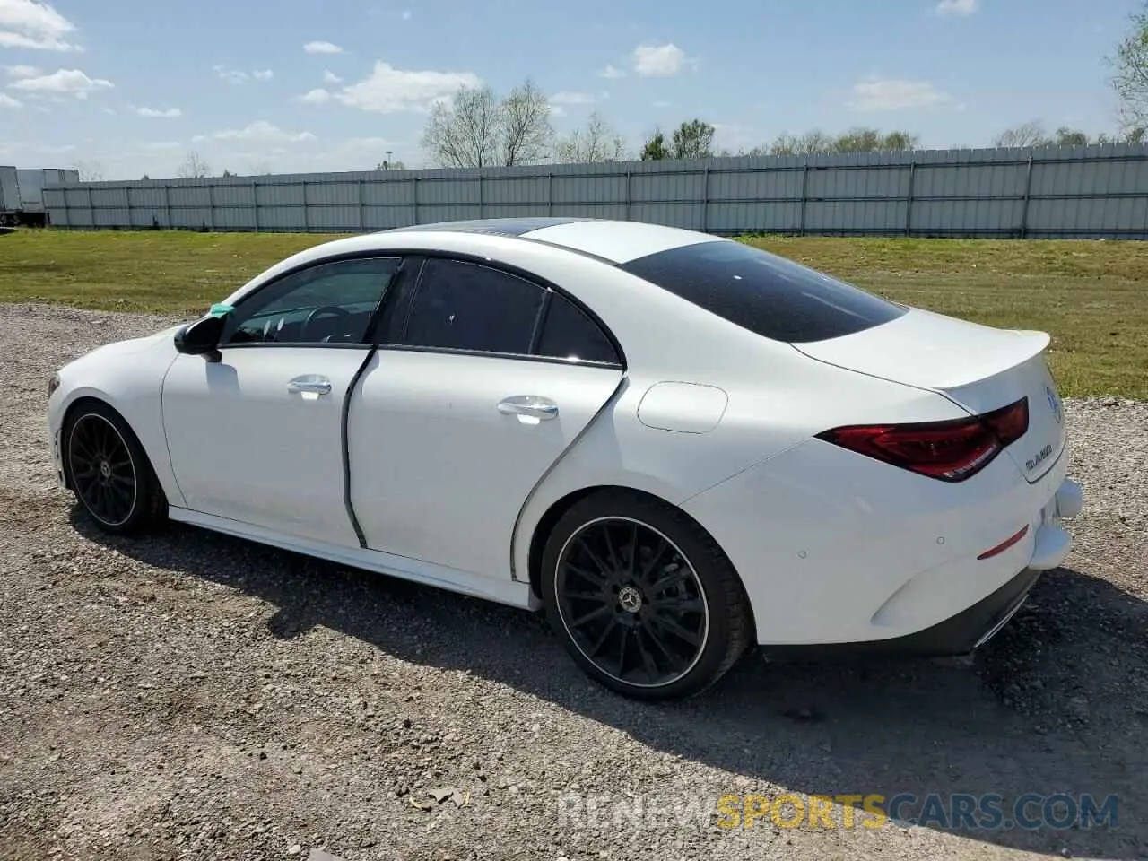 2 Photograph of a damaged car W1K5J4GB7PN420259 MERCEDES-BENZ CLA-CLASS 2023