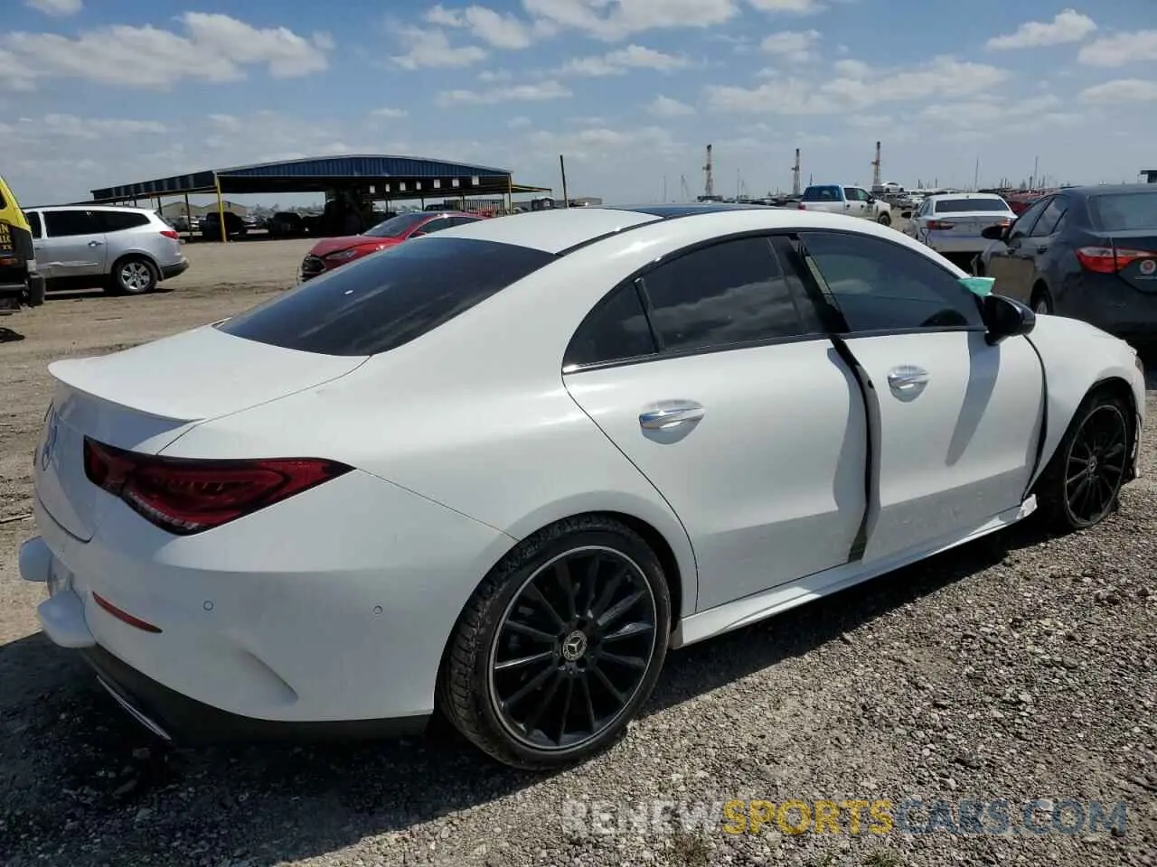 3 Photograph of a damaged car W1K5J4GB7PN420259 MERCEDES-BENZ CLA-CLASS 2023