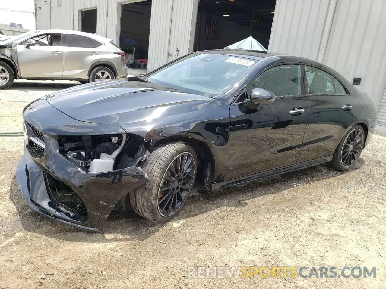 1 Photograph of a damaged car W1K5J4GB8PN336144 MERCEDES-BENZ CLA-CLASS 2023