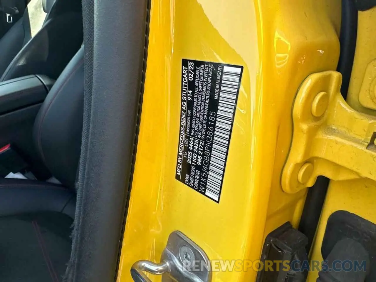 30 Photograph of a damaged car W1K5J4GB8PN386185 MERCEDES-BENZ CLA-CLASS 2023
