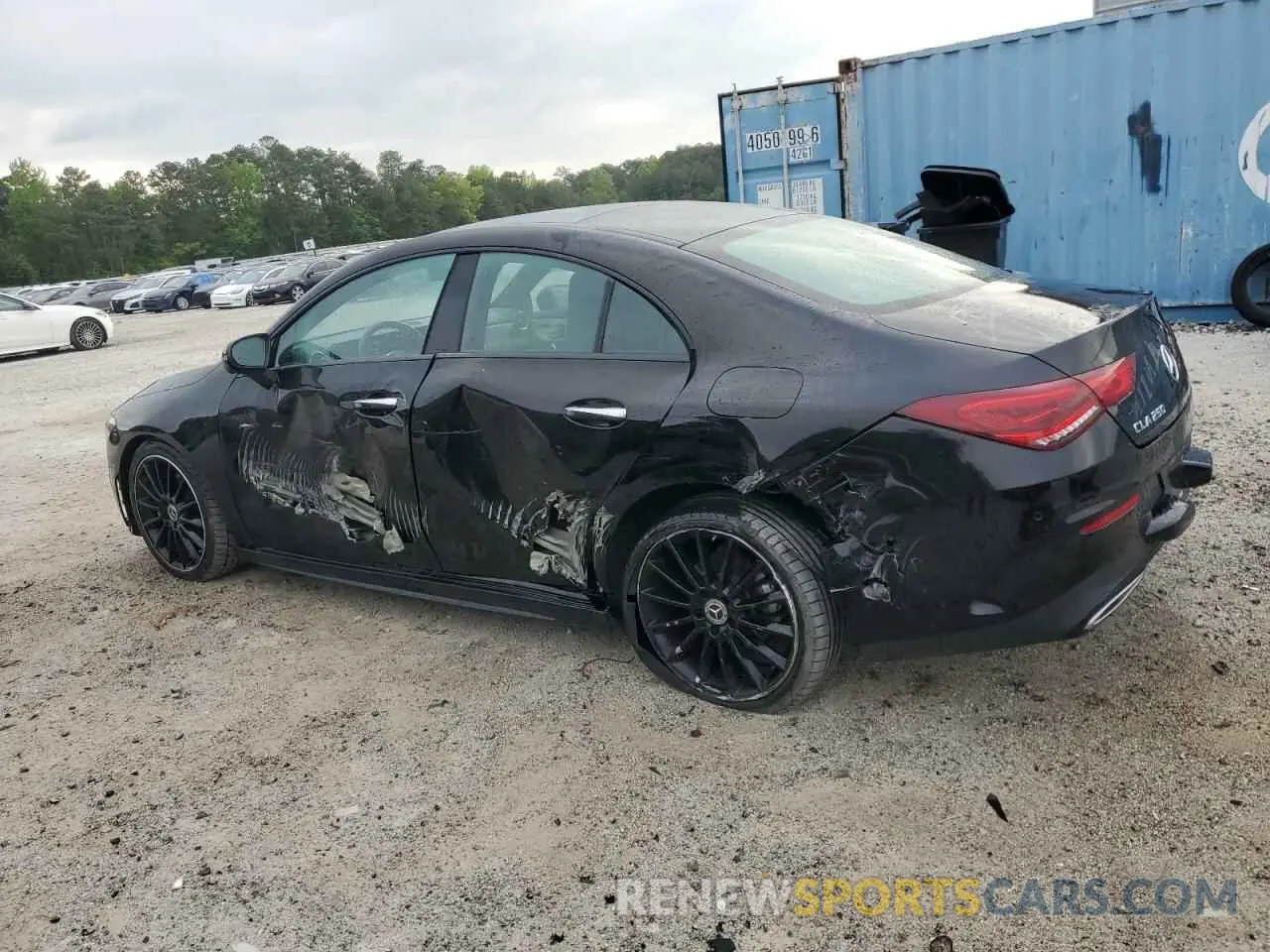 2 Photograph of a damaged car W1K5J4GB8PN394478 MERCEDES-BENZ CLA-CLASS 2023
