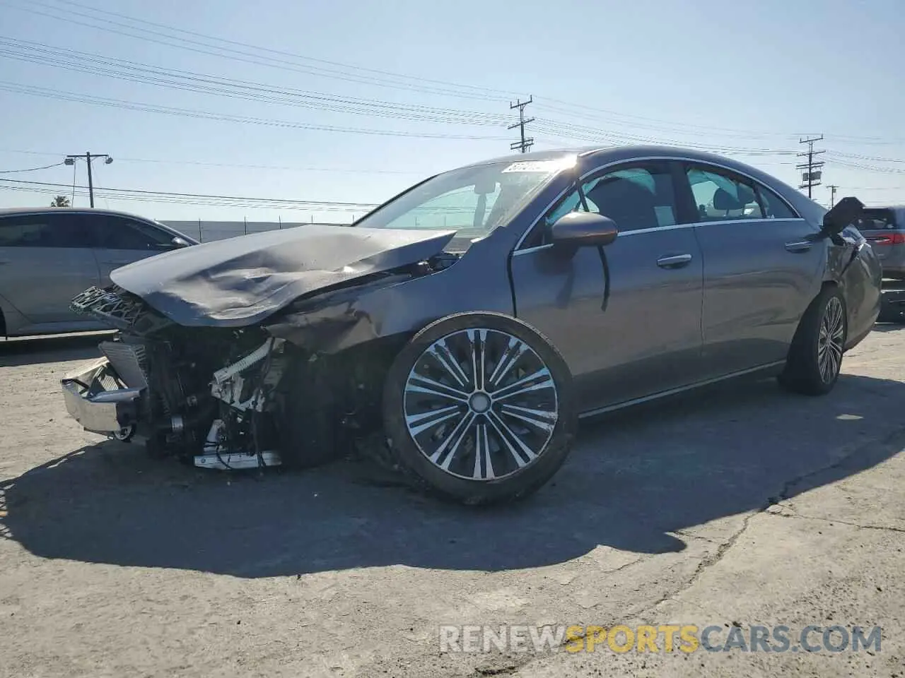 1 Photograph of a damaged car W1K5J4GBXPN330510 MERCEDES-BENZ CLA-CLASS 2023