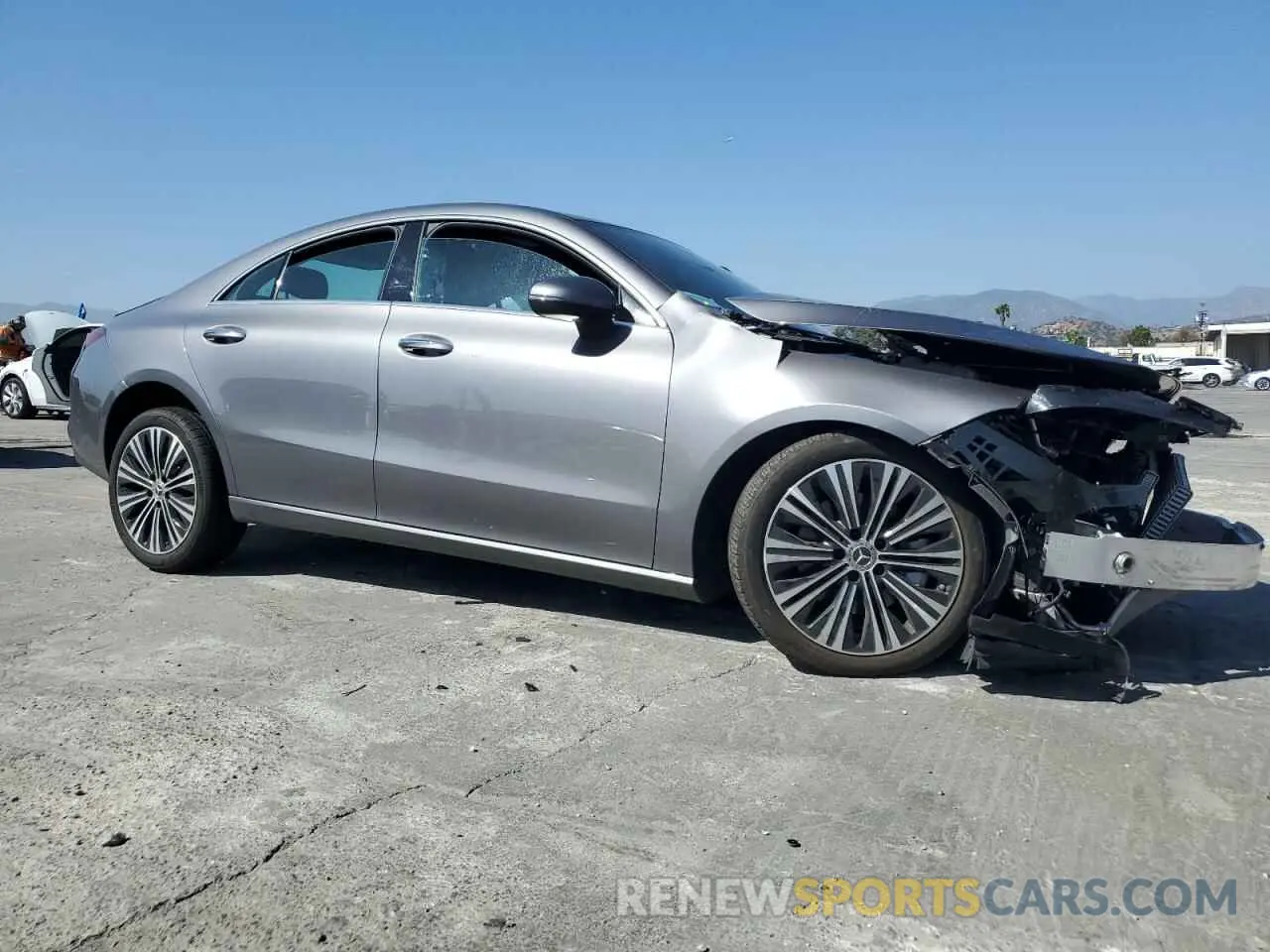 4 Photograph of a damaged car W1K5J4GBXPN330510 MERCEDES-BENZ CLA-CLASS 2023