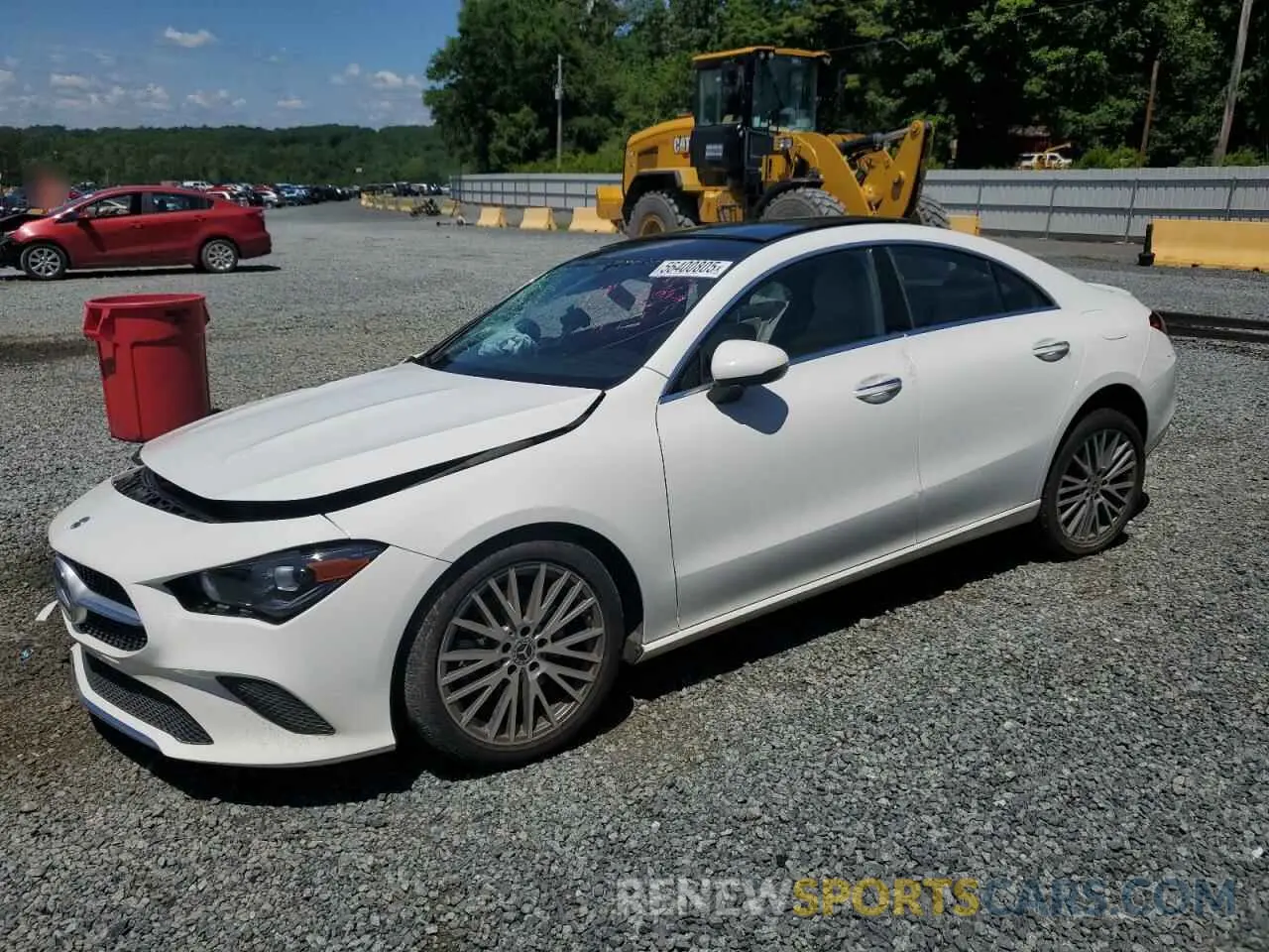 1 Photograph of a damaged car W1K5J4GBXPN331611 MERCEDES-BENZ CLA-CLASS 2023