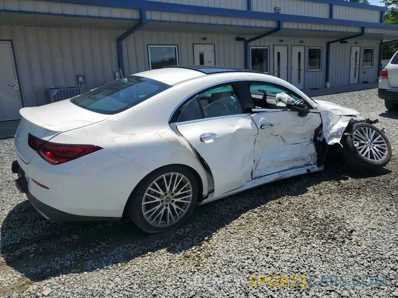 3 Photograph of a damaged car W1K5J4GBXPN331611 MERCEDES-BENZ CLA-CLASS 2023