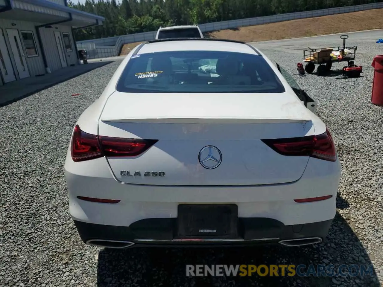 6 Photograph of a damaged car W1K5J4GBXPN331611 MERCEDES-BENZ CLA-CLASS 2023