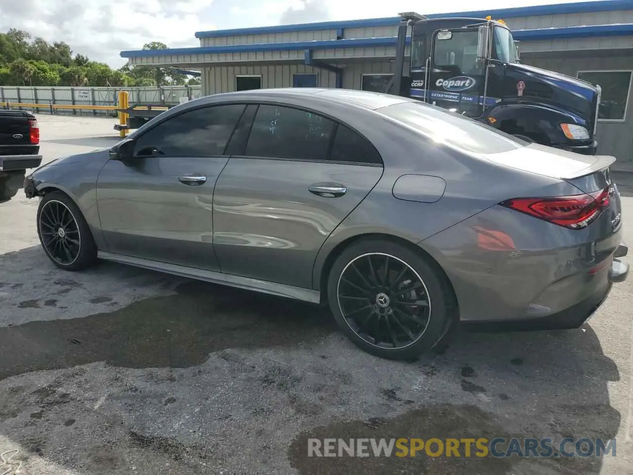 2 Photograph of a damaged car W1K5J4GBXPN416352 MERCEDES-BENZ CLA-CLASS 2023