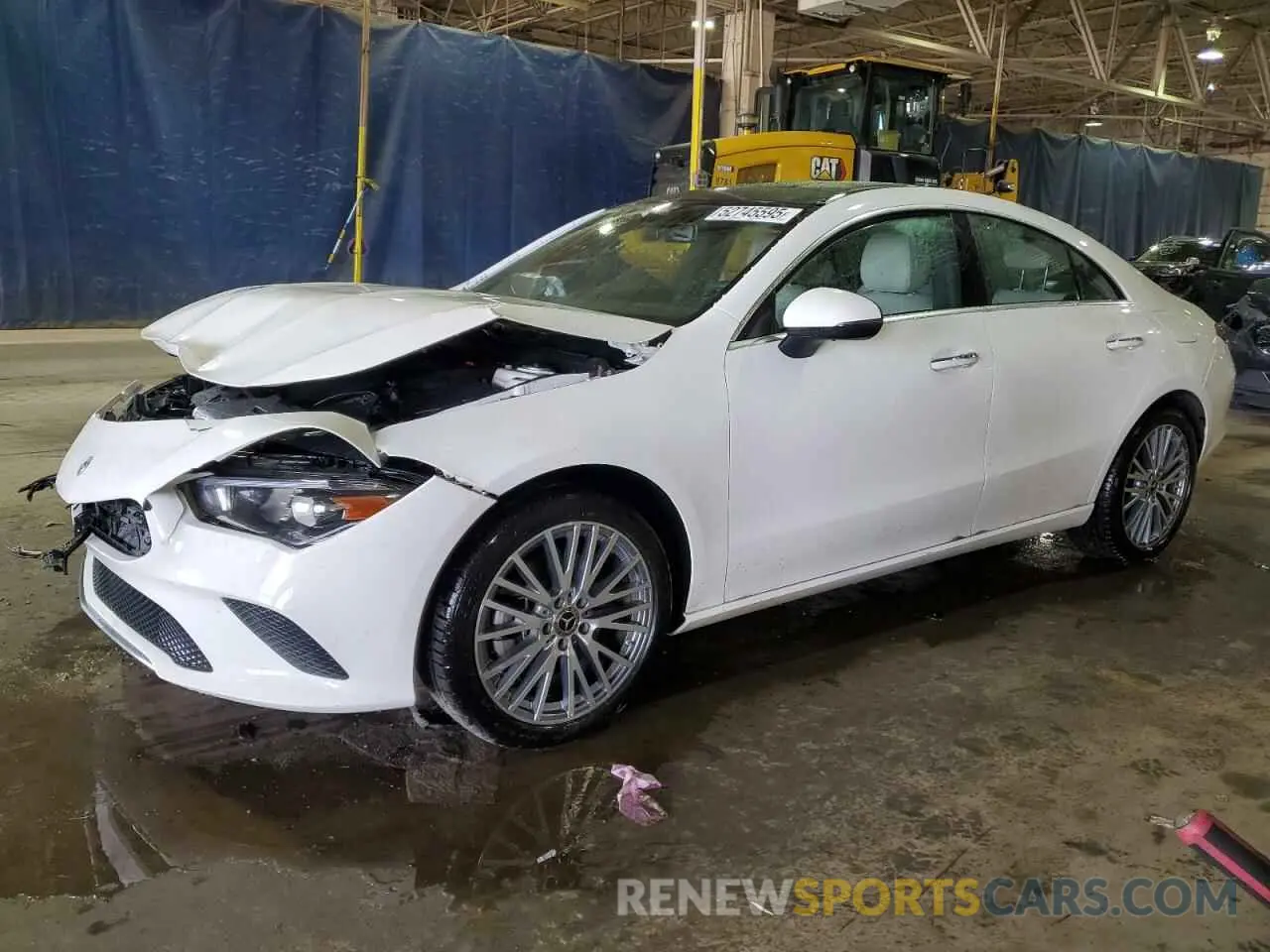 1 Photograph of a damaged car W1K5J4HB0PN329851 MERCEDES-BENZ CLA-CLASS 2023