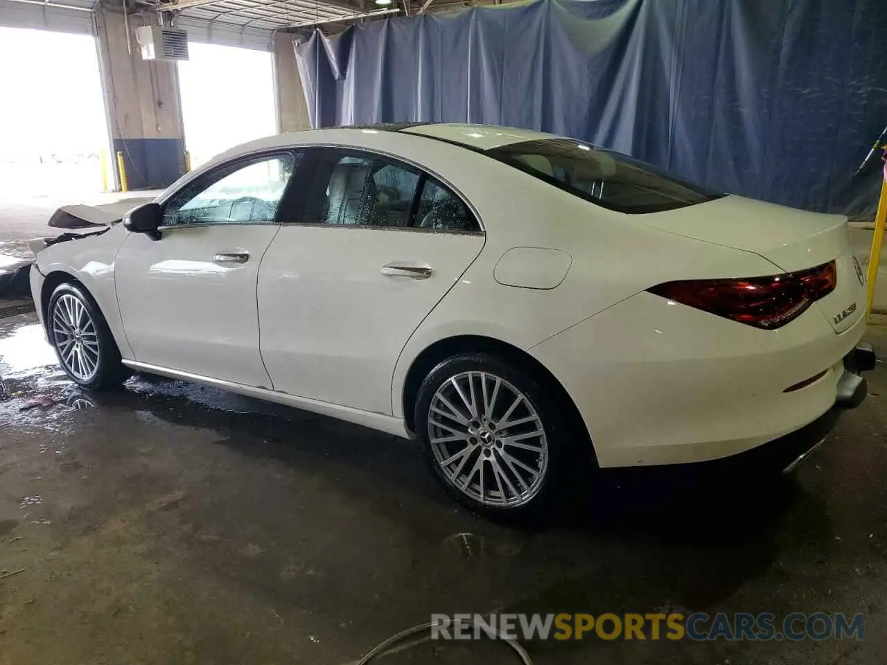 2 Photograph of a damaged car W1K5J4HB0PN329851 MERCEDES-BENZ CLA-CLASS 2023