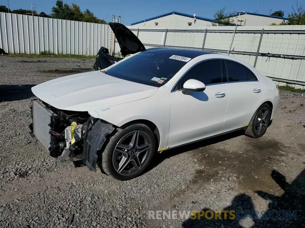 1 Photograph of a damaged car W1K5J4HB0PN333043 MERCEDES-BENZ CLA-CLASS 2023
