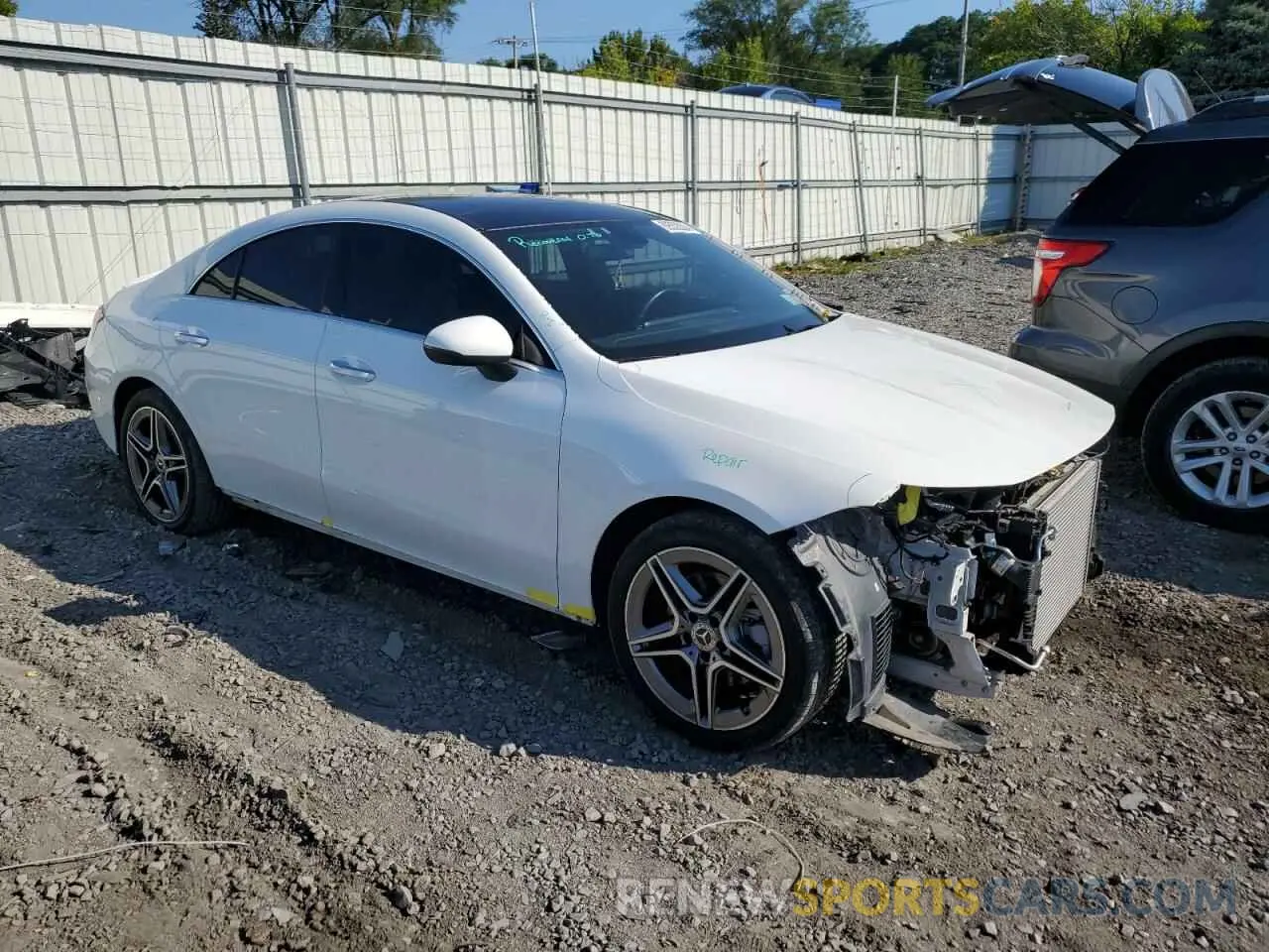 4 Photograph of a damaged car W1K5J4HB0PN333043 MERCEDES-BENZ CLA-CLASS 2023