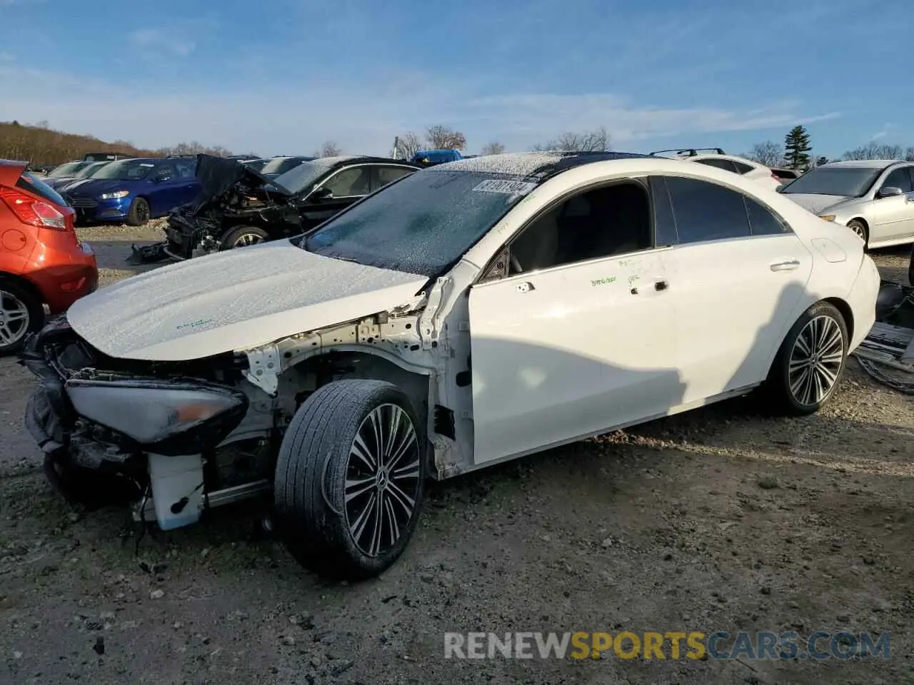 1 Photograph of a damaged car W1K5J4HB1PN415041 MERCEDES-BENZ CLA-CLASS 2023