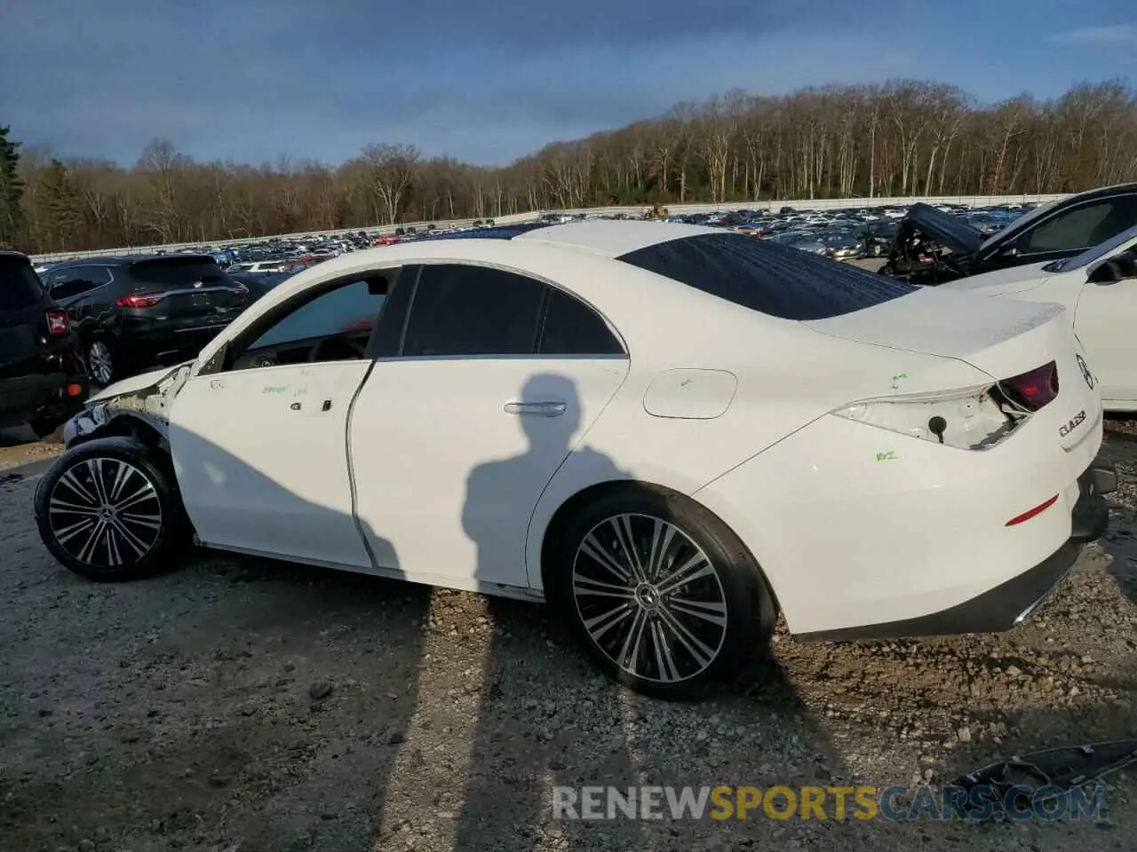 2 Photograph of a damaged car W1K5J4HB1PN415041 MERCEDES-BENZ CLA-CLASS 2023