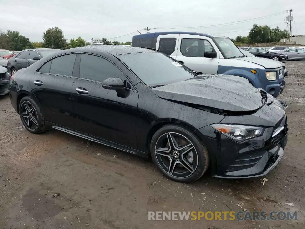 4 Photograph of a damaged car W1K5J4HB1PN421387 MERCEDES-BENZ CLA-CLASS 2023