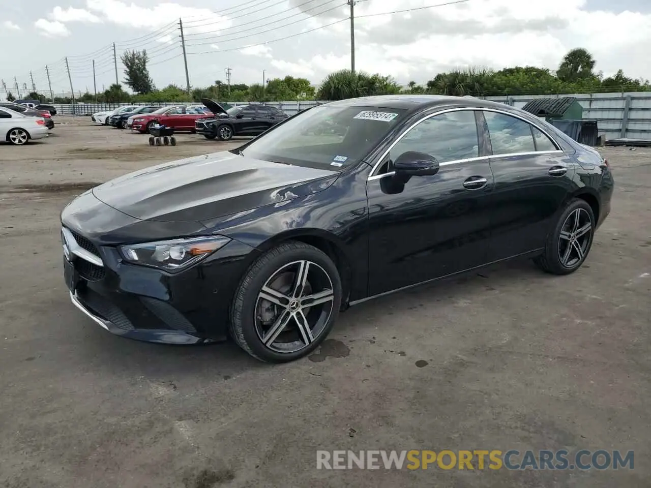 1 Photograph of a damaged car W1K5J4HB2PN338227 MERCEDES-BENZ CLA-CLASS 2023