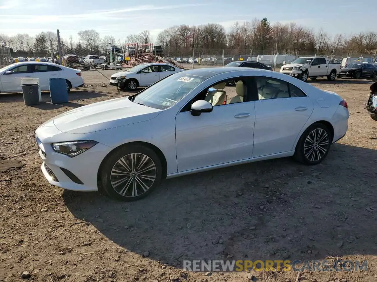 1 Photograph of a damaged car W1K5J4HB5PN401885 MERCEDES-BENZ CLA-CLASS 2023