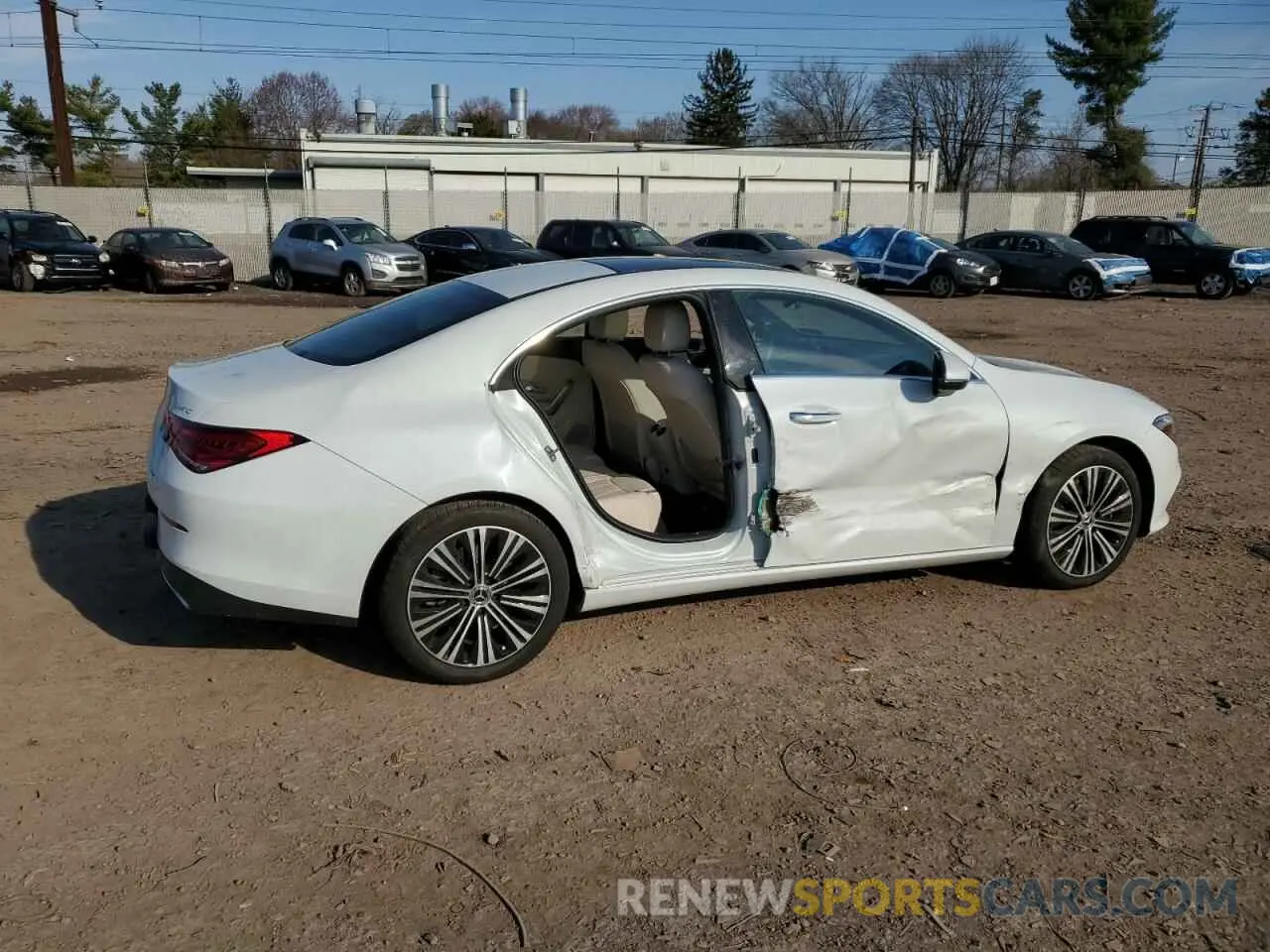 3 Photograph of a damaged car W1K5J4HB5PN401885 MERCEDES-BENZ CLA-CLASS 2023