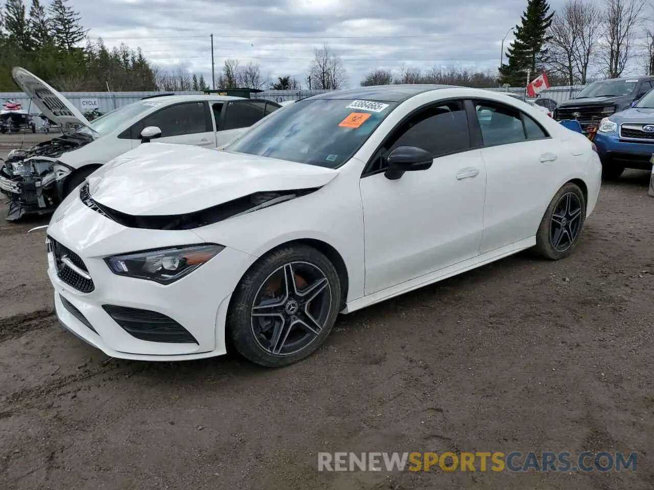 1 Photograph of a damaged car W1K5J4HB8PN377467 MERCEDES-BENZ CLA-CLASS 2023