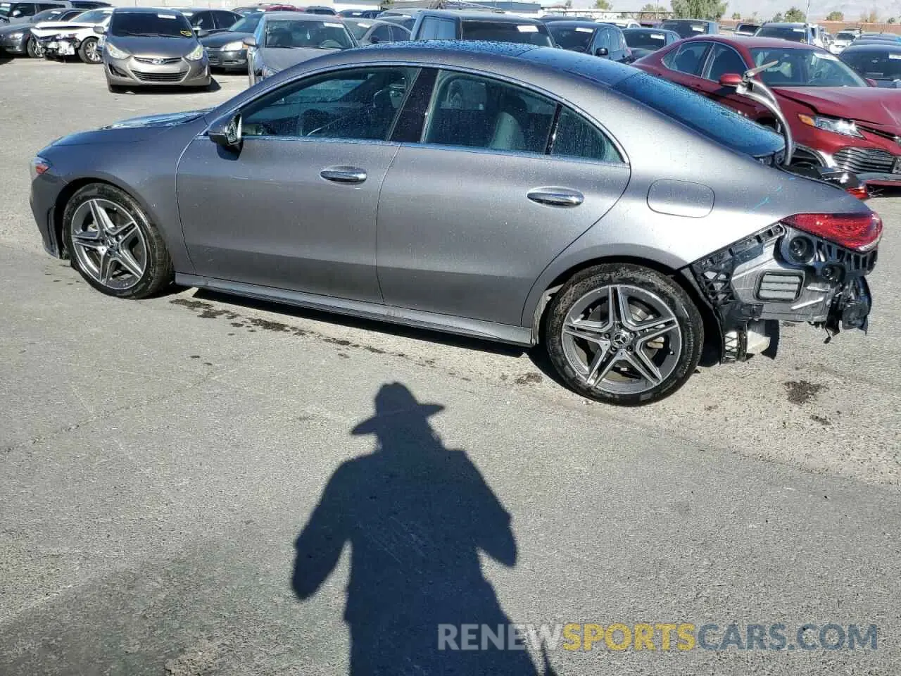 2 Photograph of a damaged car W1K5J4HB8PN392552 MERCEDES-BENZ CLA-CLASS 2023
